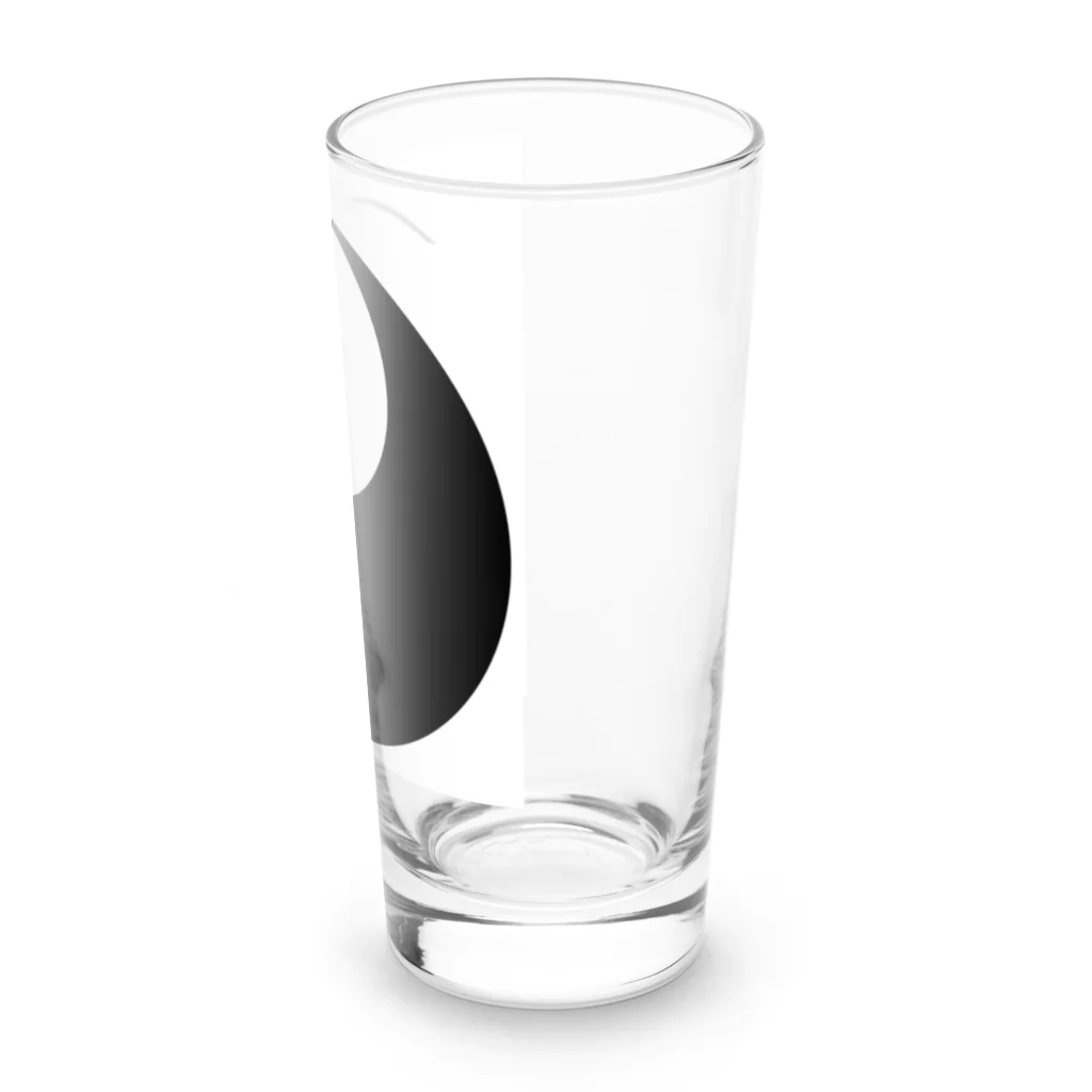 Jun-SUZURIの太極図です。 Long Sized Water Glass :right