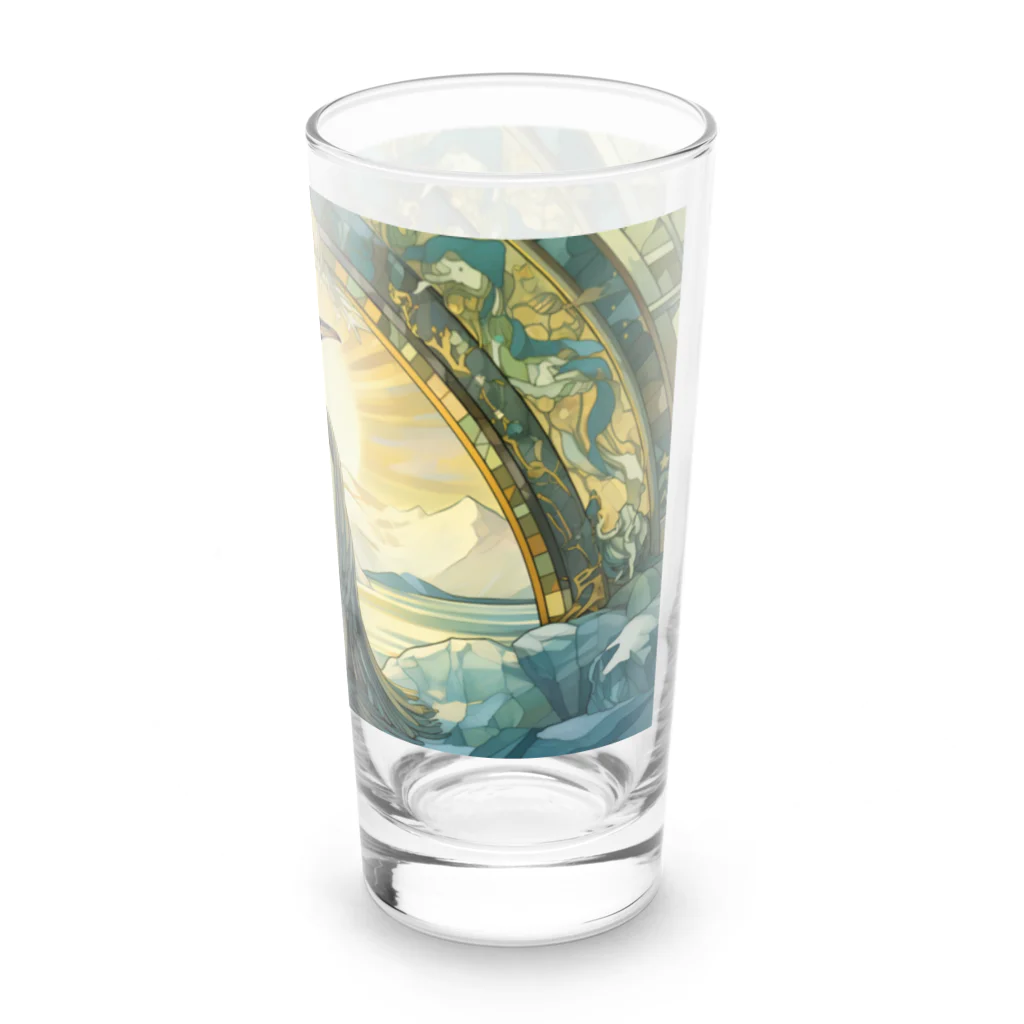 コウテイペンギン至上主義のコウテイペンギン創世の物語 Long Sized Water Glass :right