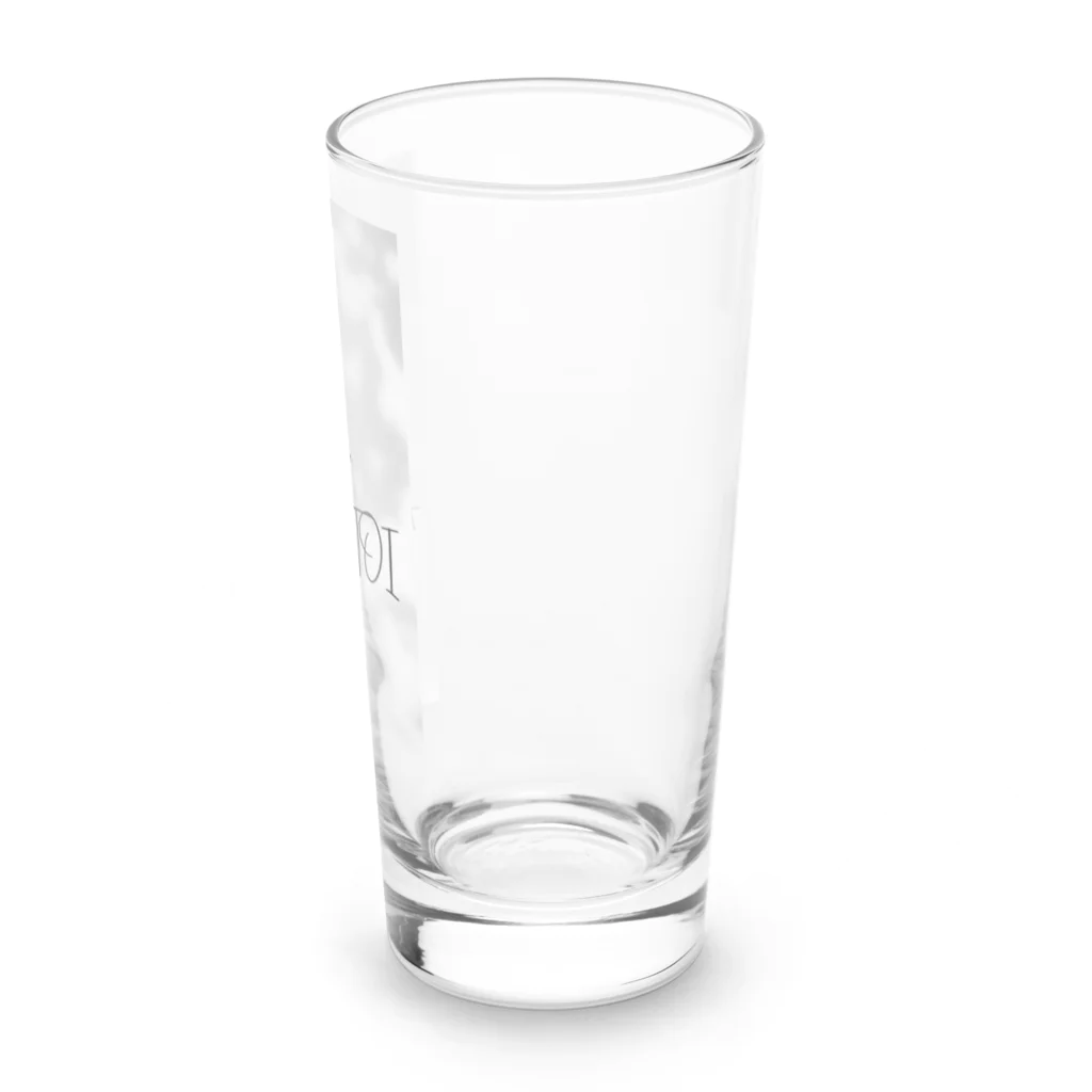 zillのフランス語だから恥ずかしくないポジティブメッセージ Long Sized Water Glass :right