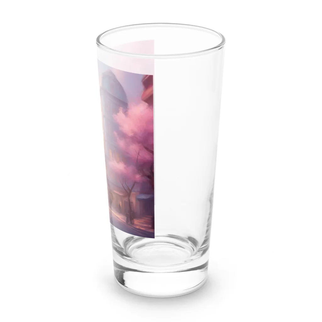hanabi871の街 Long Sized Water Glass :right