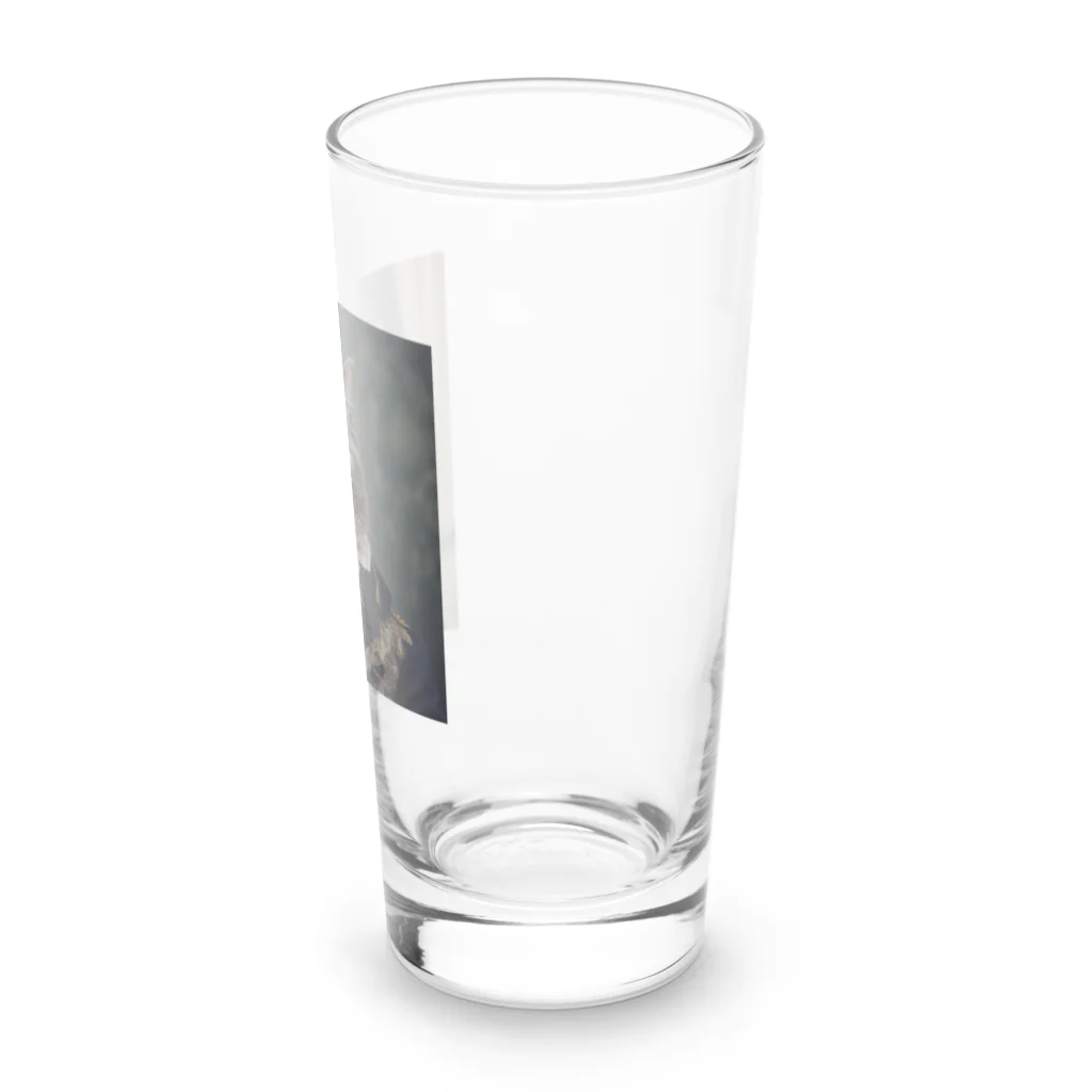 こっちを見る貴族ネコショップのこっちを見る貴族ネコ6 Long Sized Water Glass :right