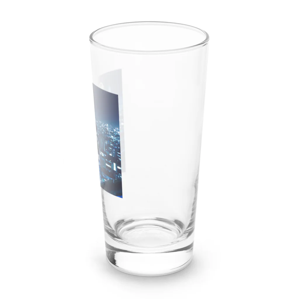 桜ですの月夜侍 Long Sized Water Glass :right