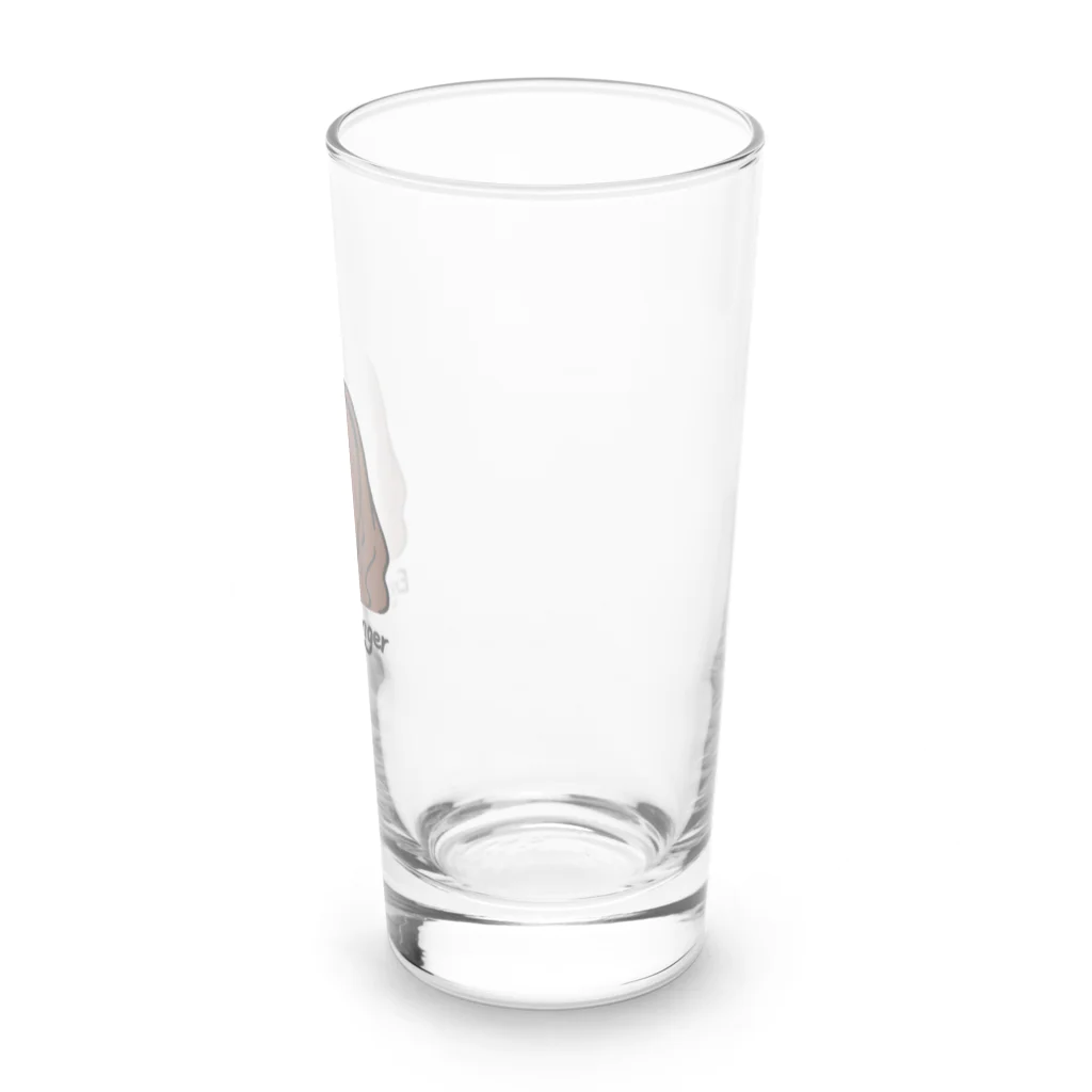 🌾おこめ🌾のワンポイントわんこ(イングリッシュスプリンガースパニエル) Long Sized Water Glass :right