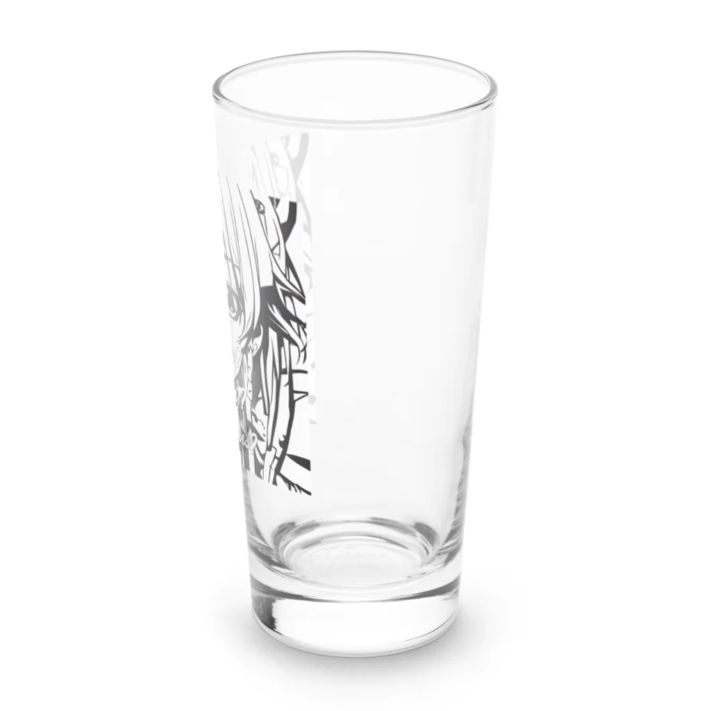 ぷにぷにのやる気は置いてきたよ？ Long Sized Water Glass :right