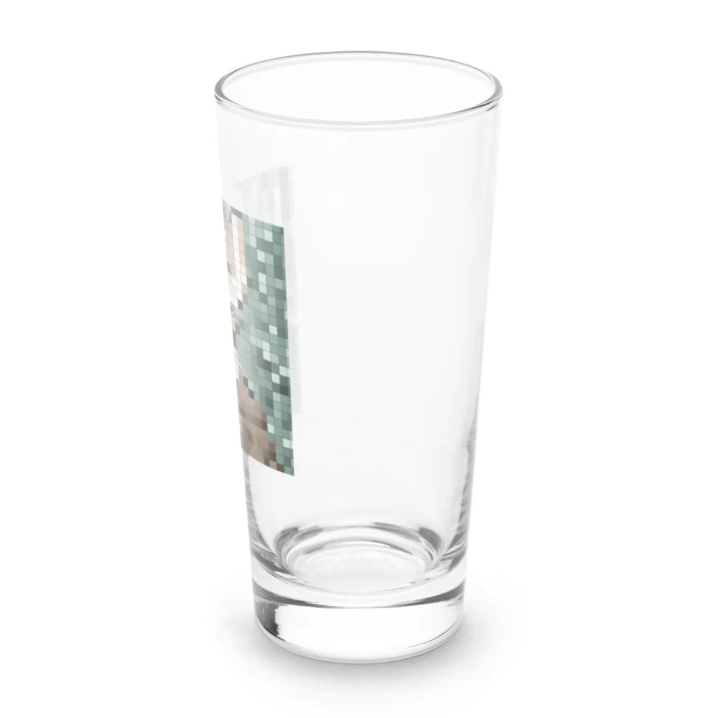 kindonesiaのドット絵のヒマラヤンキャット Long Sized Water Glass :right