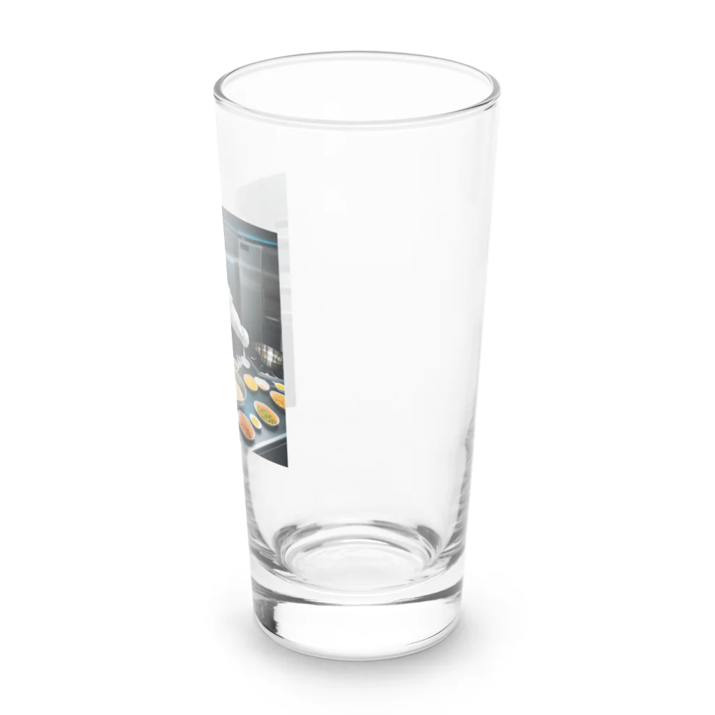 宇宙開発デザイン科のスペースクッキング炒飯編 Long Sized Water Glass :right