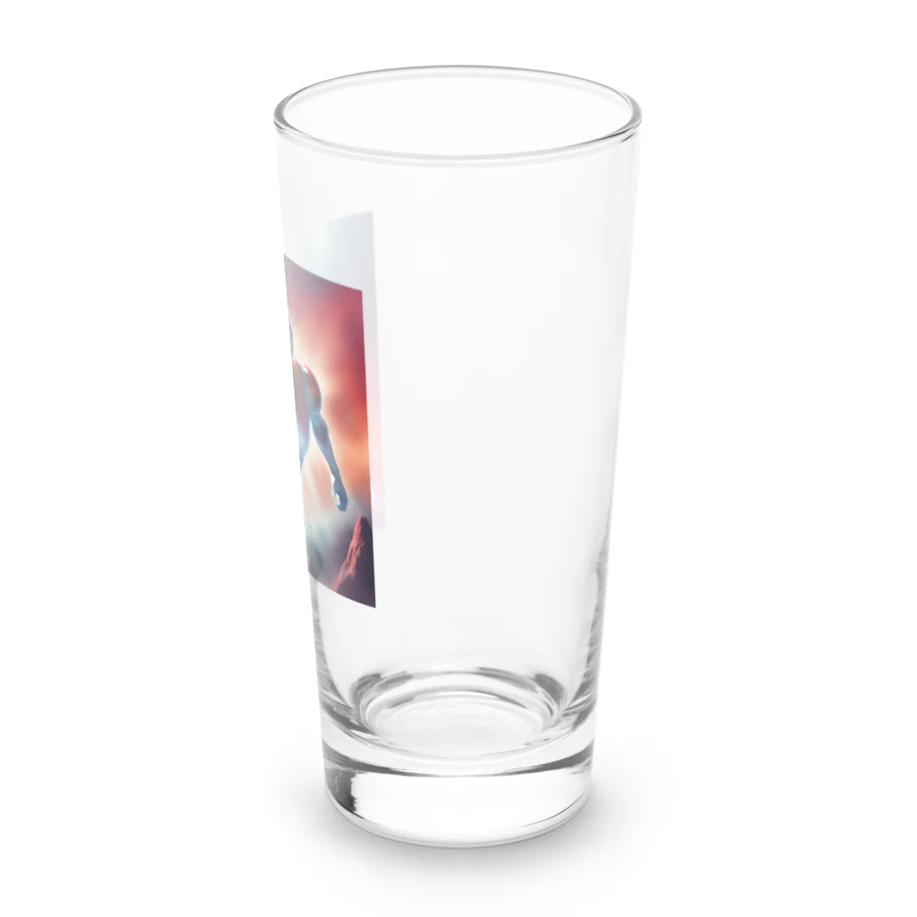 YamapのAIヒーロー Long Sized Water Glass :right