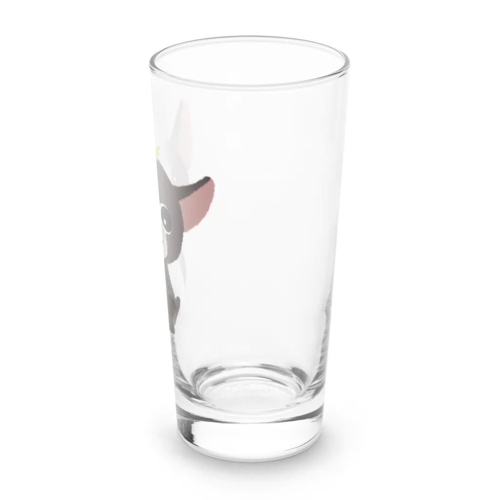 Bostoniaの子犬のハヌル Long Sized Water Glass :right