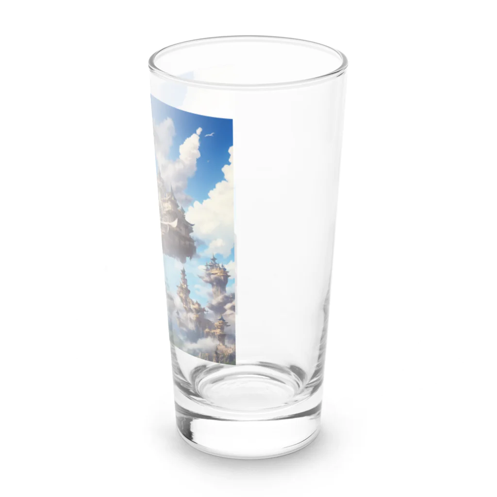 SetsunaAIの空に浮かぶ島のファンタジーグッズ Long Sized Water Glass :right