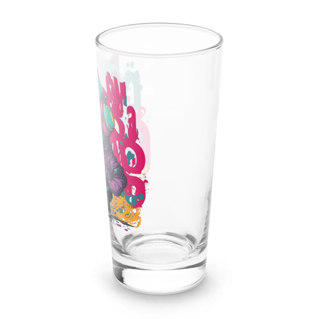 めんぼうさんやのちびネコ Long Sized Water Glass :right