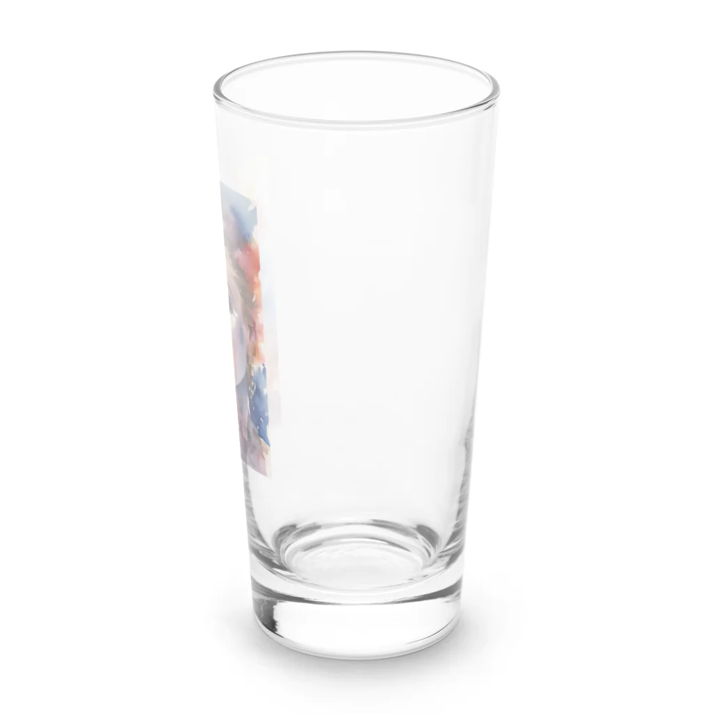 AI職人👨‍🏭のAI「Taylor Swift」水彩 Long Sized Water Glass :right