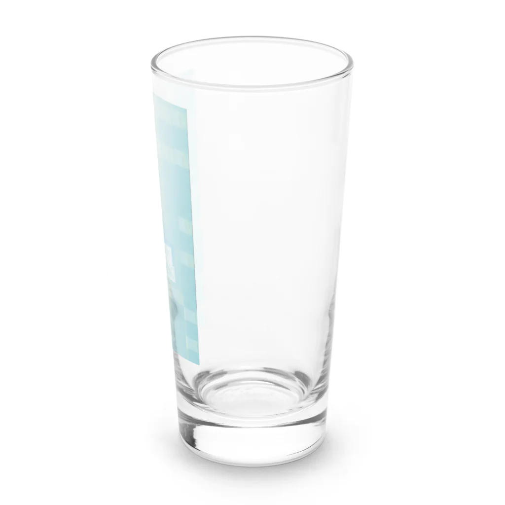 PALA's SHOP　cool、シュール、古風、和風、のCHAT BLANC -s -SB Long Sized Water Glass :right