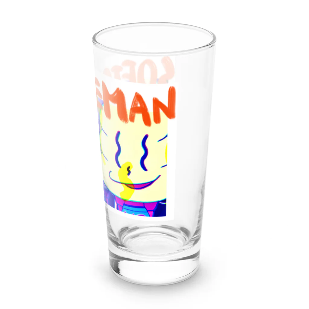 kusudashikaのおいらソフトクリームマン Long Sized Water Glass :right