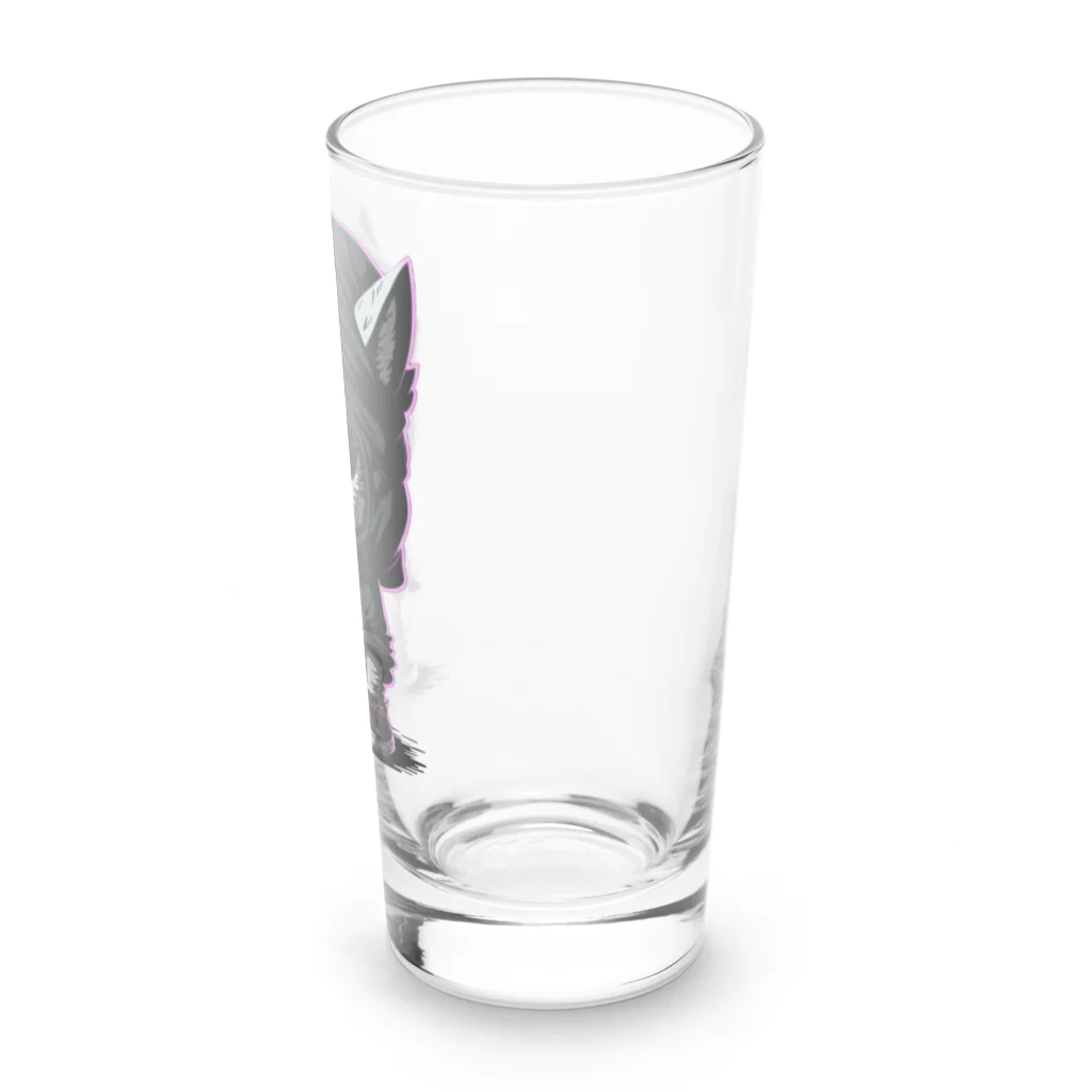 めんぼうさんやのちびネコ Long Sized Water Glass :right