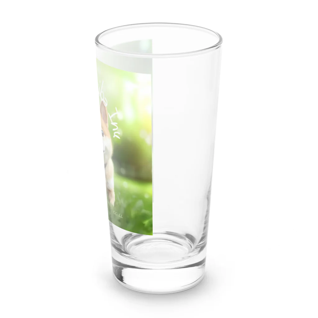 CC-LL (クク・ルル)の【柴犬】フォトリアル Long Sized Water Glass :right