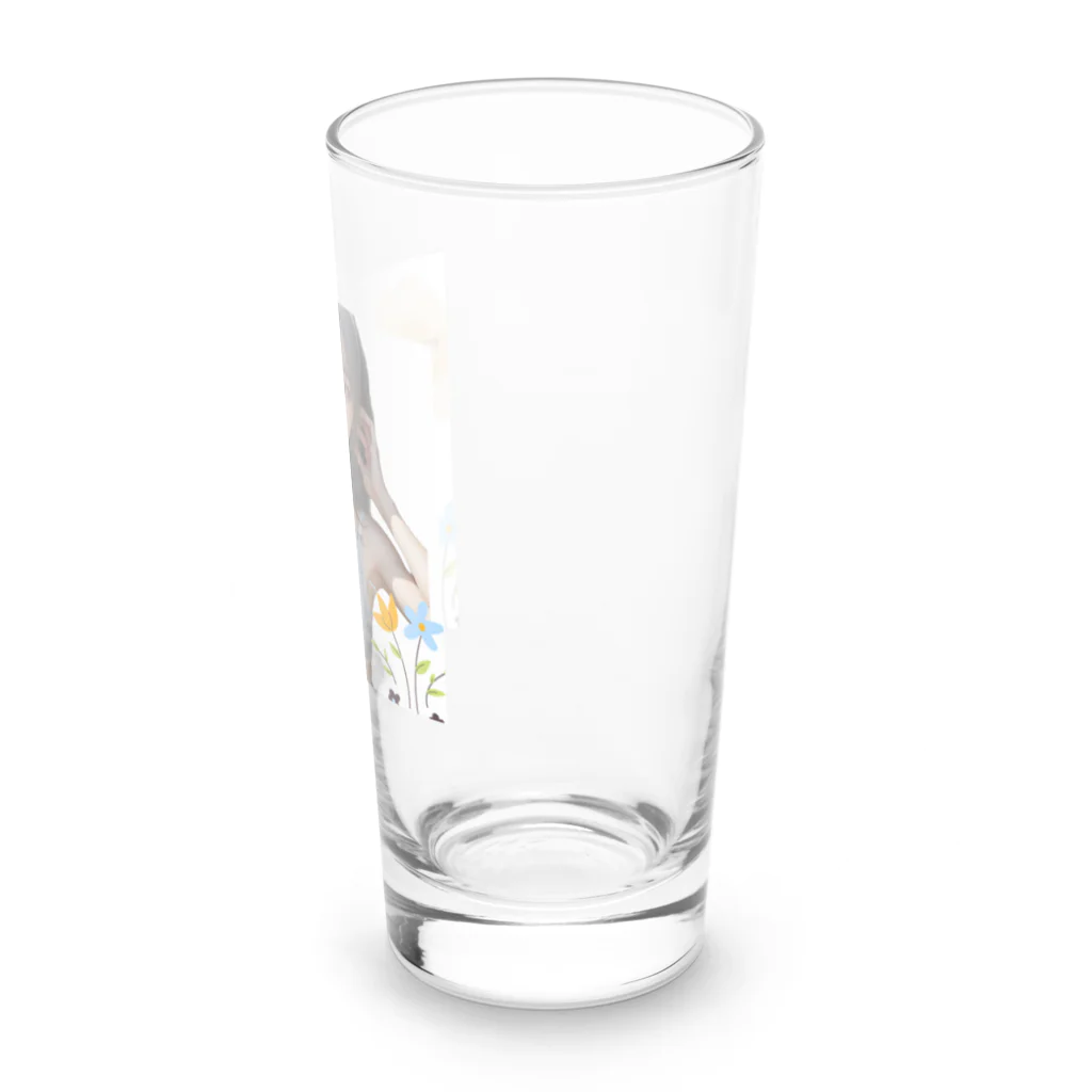 sounya sounyaの美女 図鑑（はあっ） Long Sized Water Glass :right