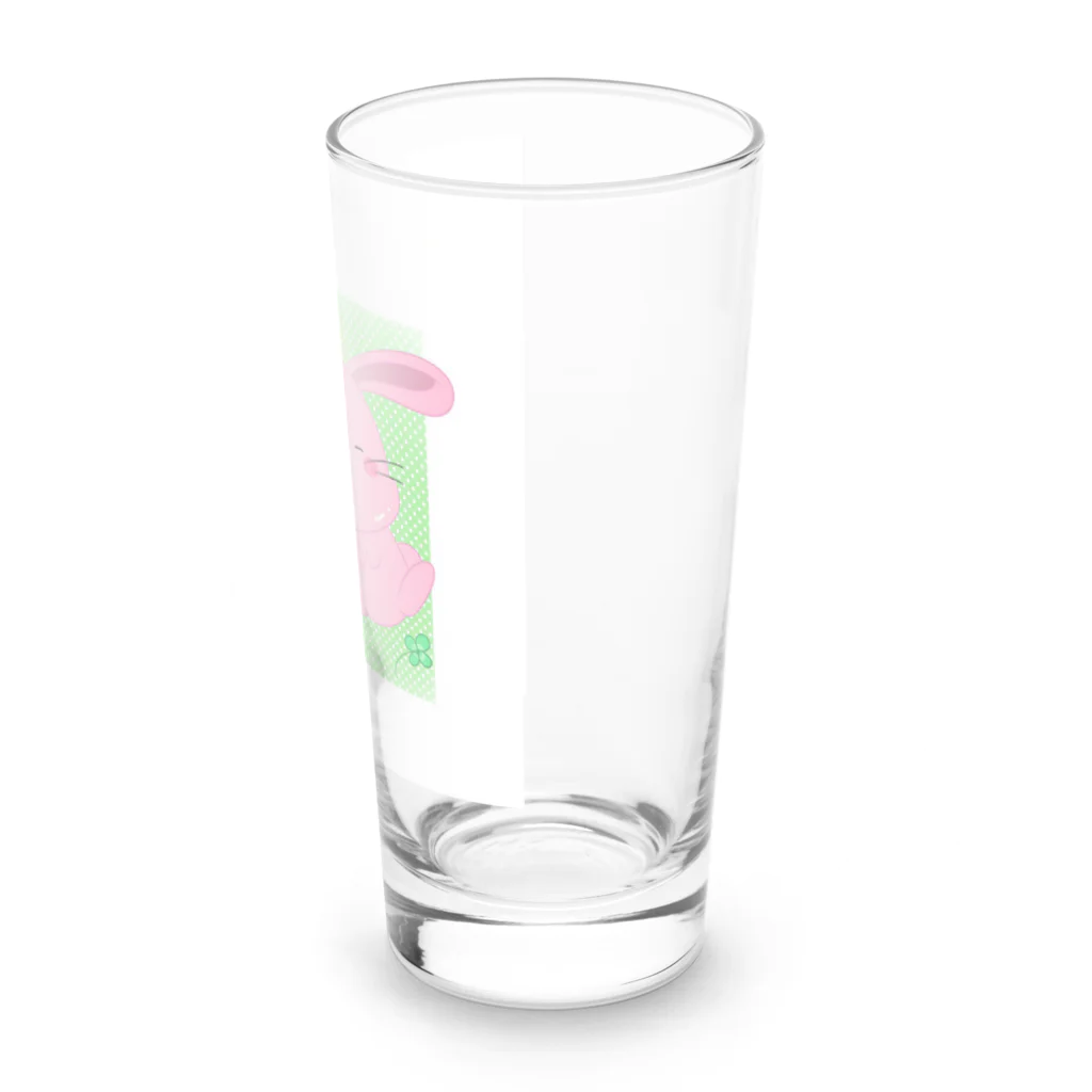 MONACAのお昼寝 うさぎとリス Long Sized Water Glass :right