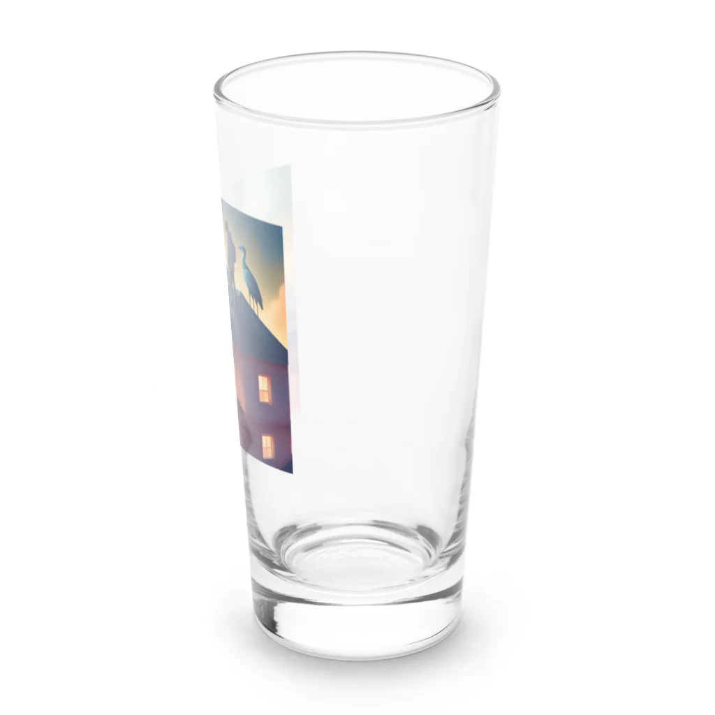 animalsの都会で共存する野生生物 Long Sized Water Glass :right