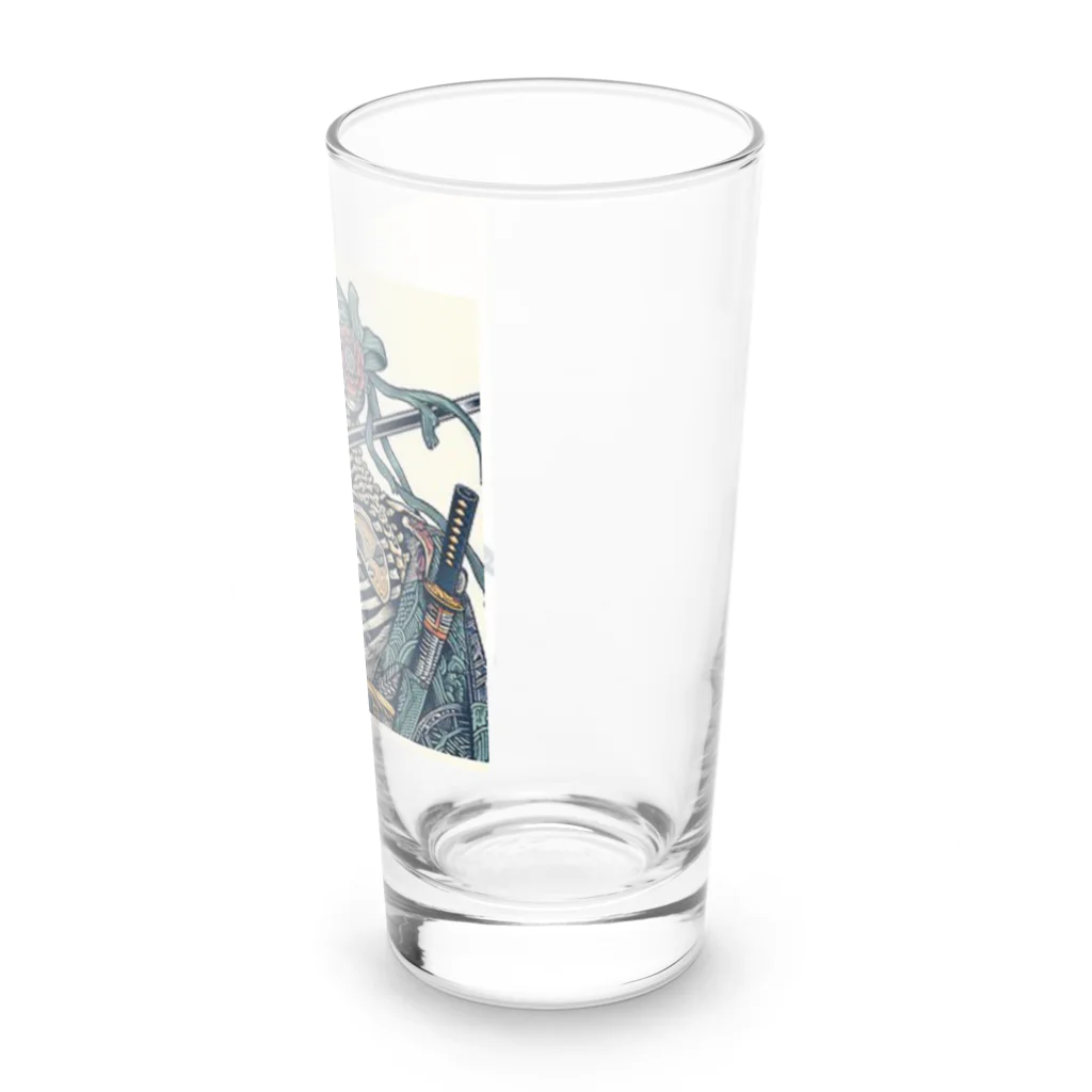 yukikinoの侍ドクロ Long Sized Water Glass :right