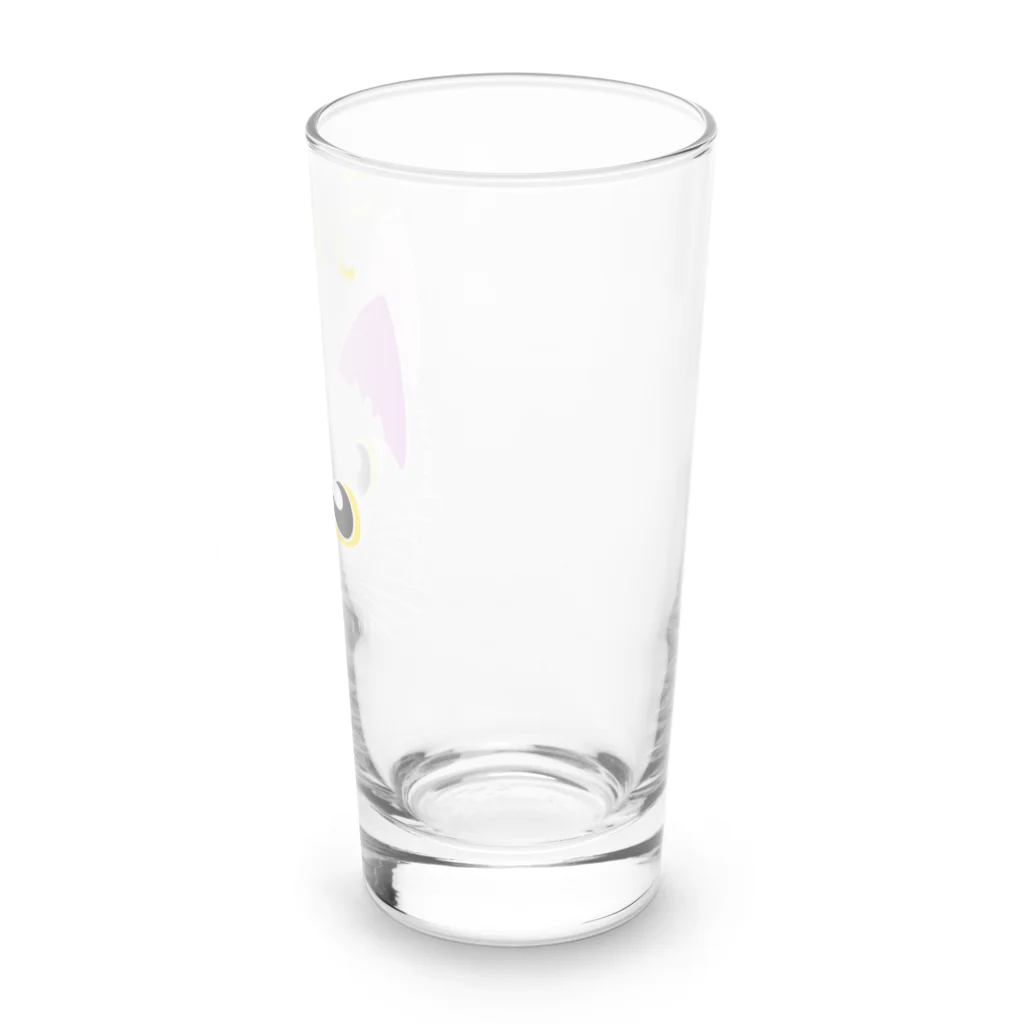 カペリーゴスのニャンでも〜シロ Long Sized Water Glass :right