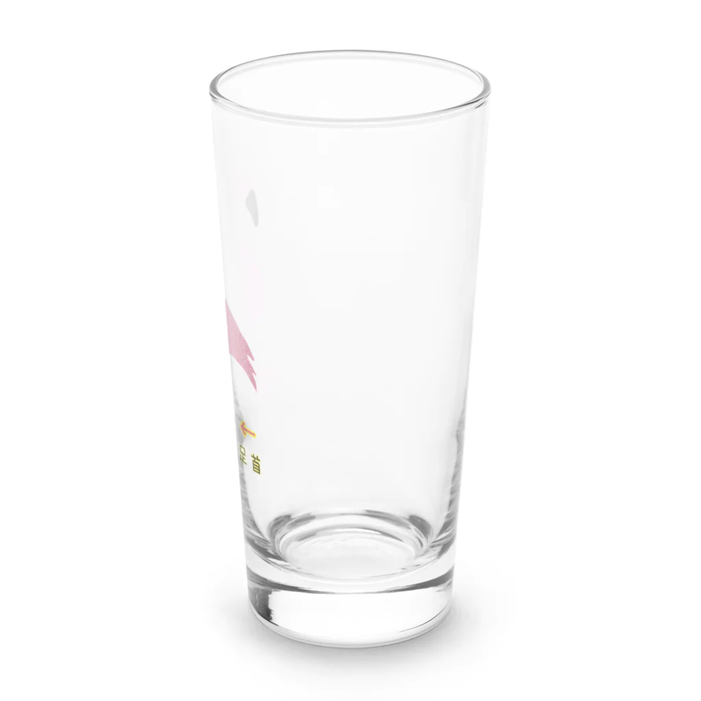 ニムニムのお部屋のねぇねぇ知ってた？シリーズ Long Sized Water Glass :right