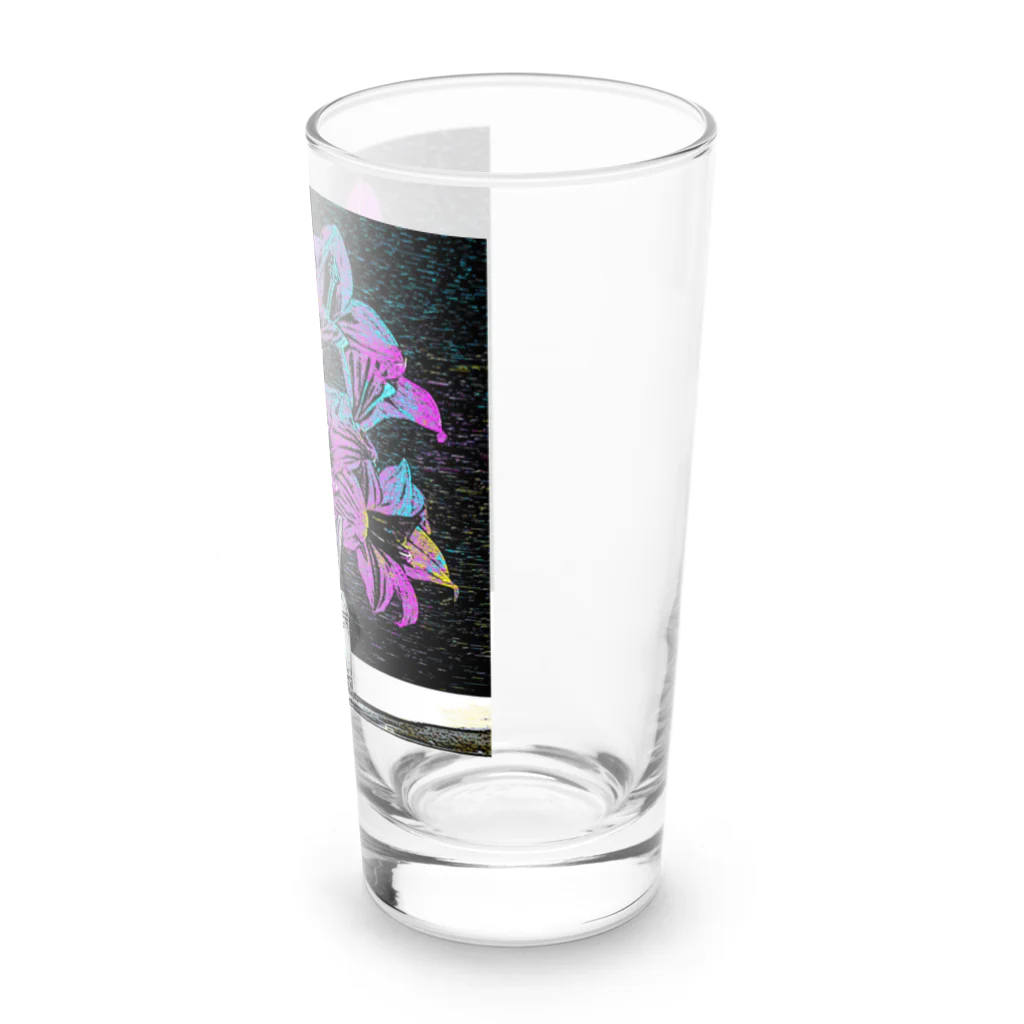 水草の令和のアマリリス Long Sized Water Glass :right