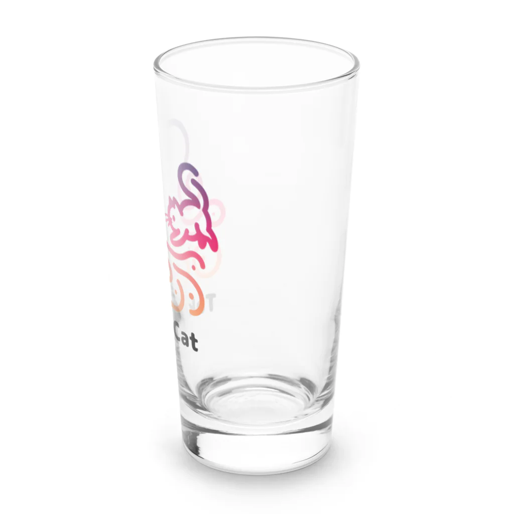 bravoadのタコ & 猫 Long Sized Water Glass :right