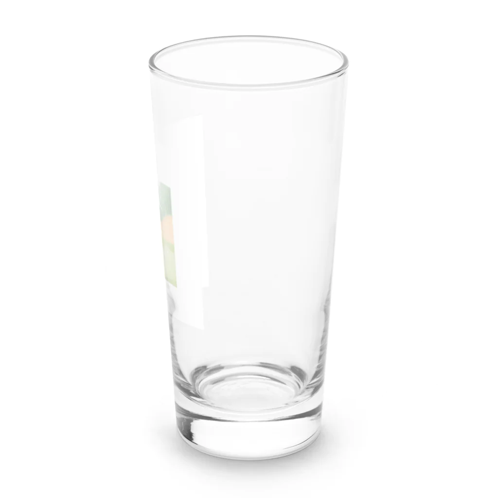 やのや食堂の犬　ゴールデンレトリバー Long Sized Water Glass :right