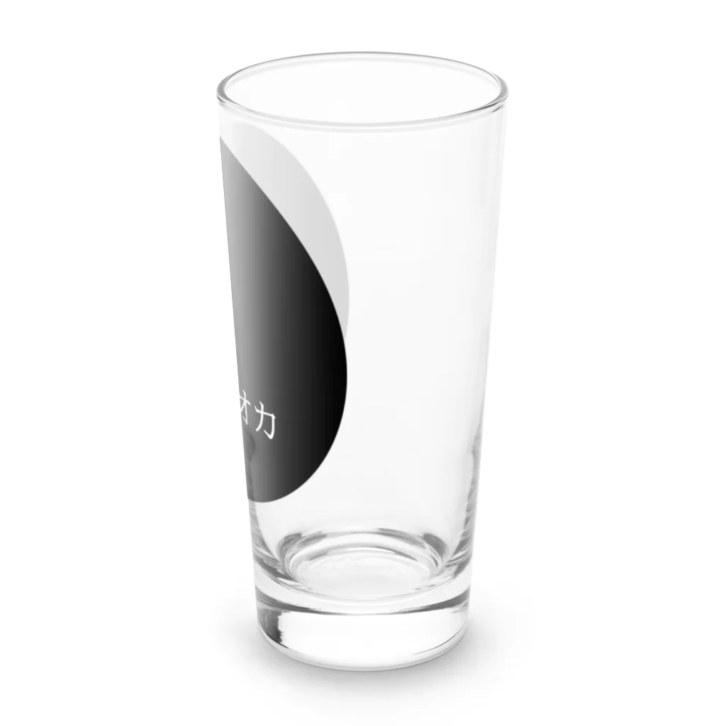 悲しさᴷᵃⁿᵃˢʰⁱˢᵃの闇タピオカ（黒丸） Long Sized Water Glass :right