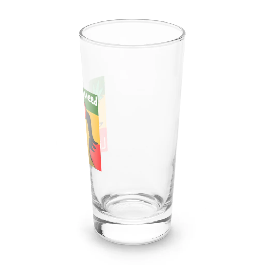 オーガニックやきうのWEEDお兄さん Long Sized Water Glass :right