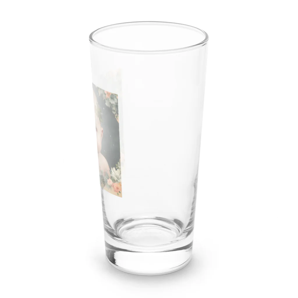 ikeikesawaの赤ちゃんのかわいいグッズ Long Sized Water Glass :right