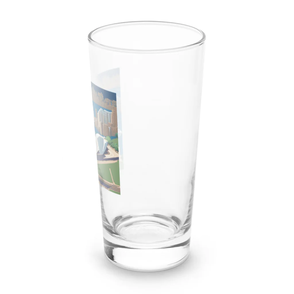 だいすけのシドニーオペラハウス Long Sized Water Glass :right