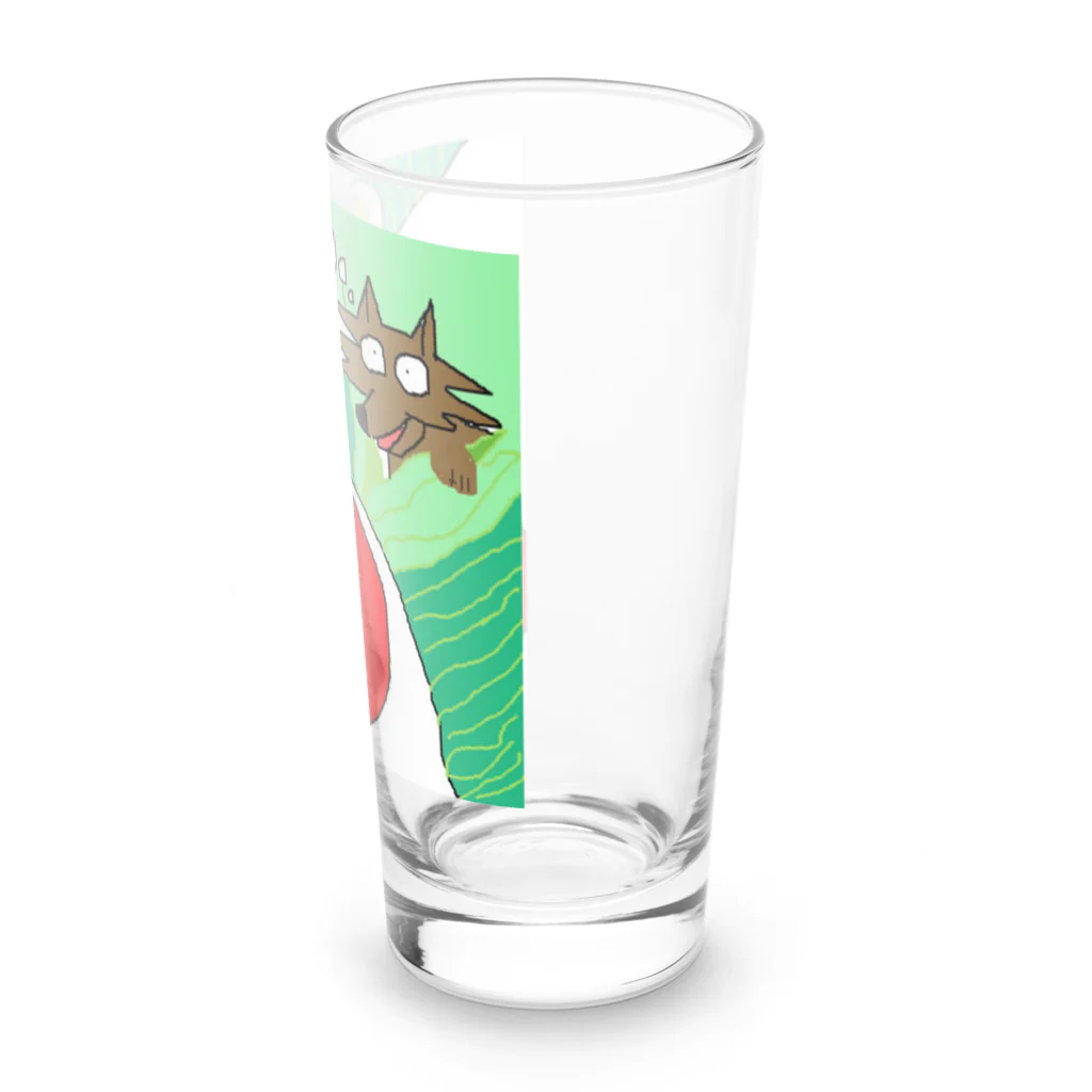 saitosekaiの食欲をなくす狼 Long Sized Water Glass :right
