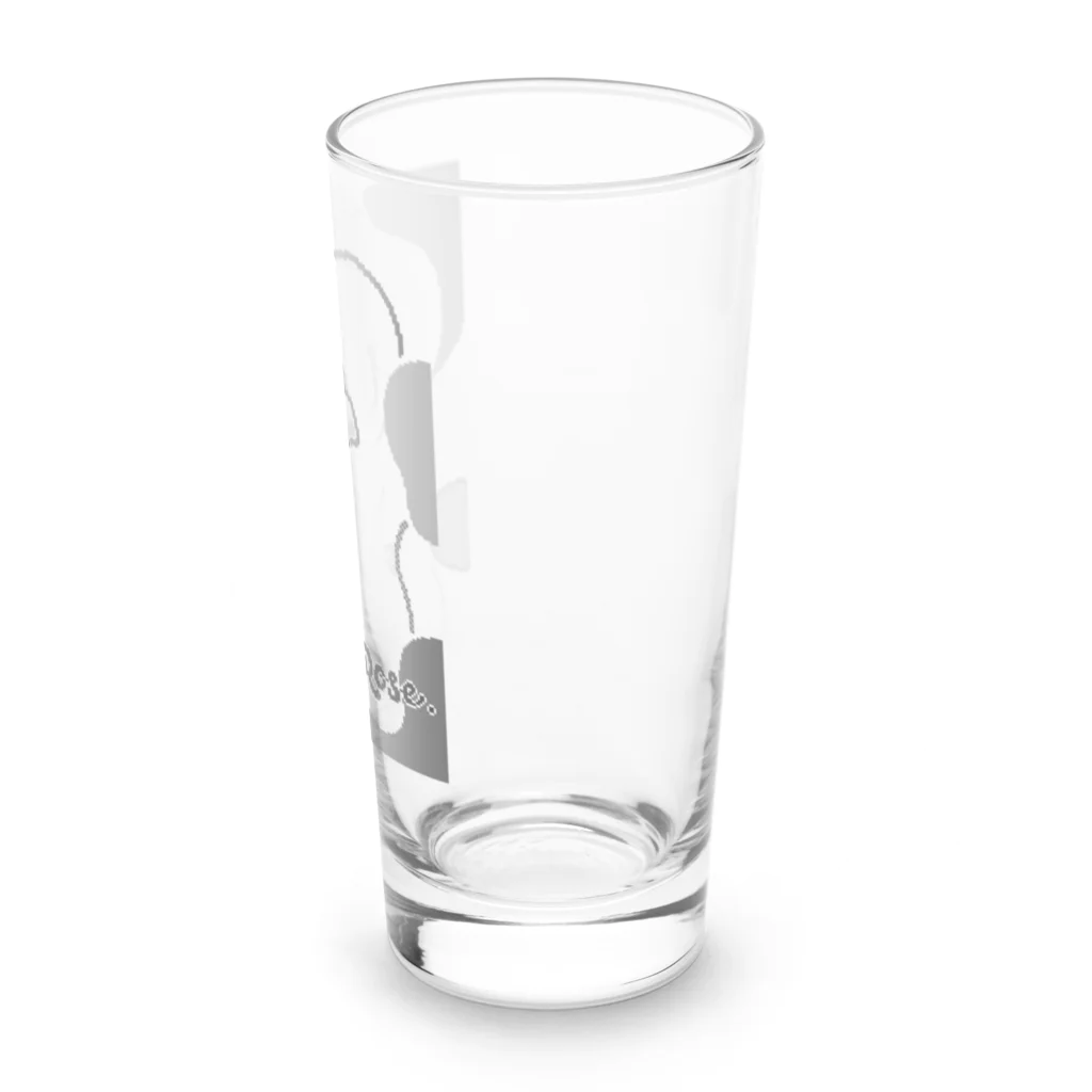 Pixel PeaceのRose　Monotone Long Sized Water Glass :right