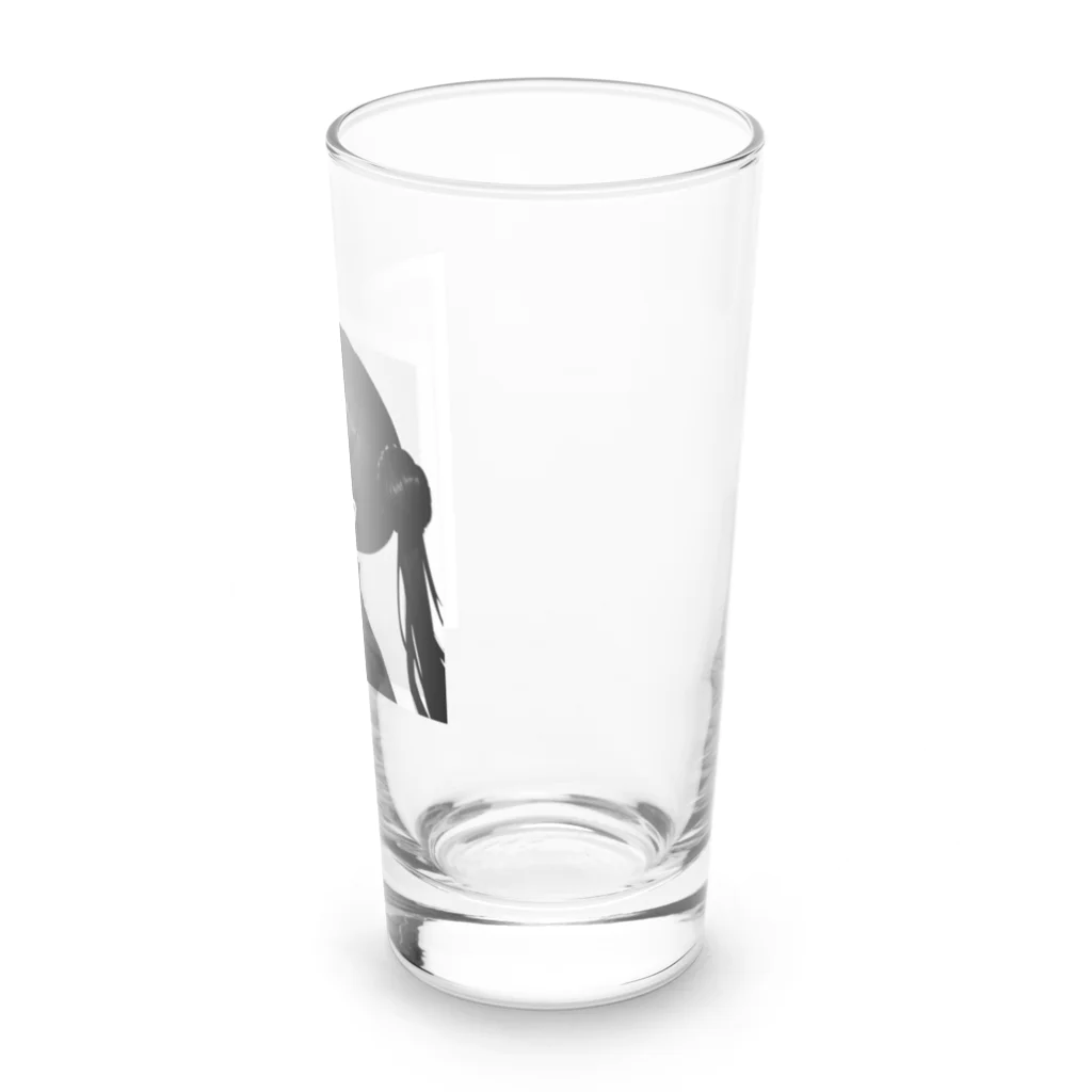 KafyRiruのよこ顔　鬼娘 Long Sized Water Glass :right