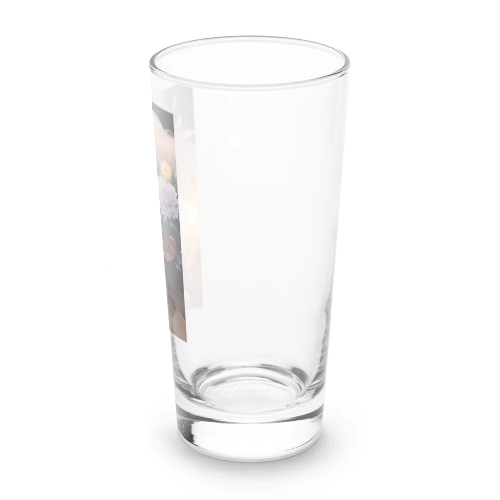 tehi4649の考える女性 Long Sized Water Glass :right