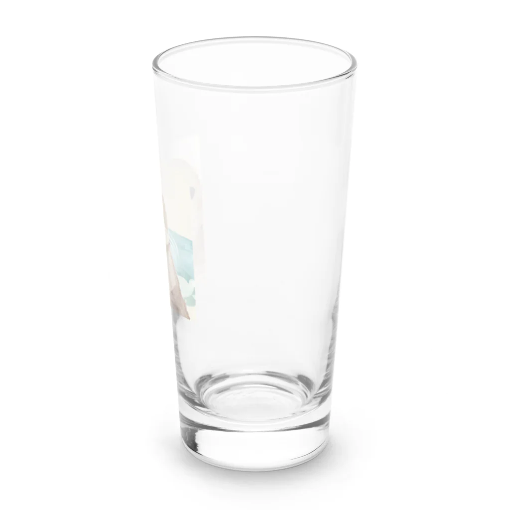 はこふぐこのお店のはこふぐこ作　らっここ Long Sized Water Glass :right