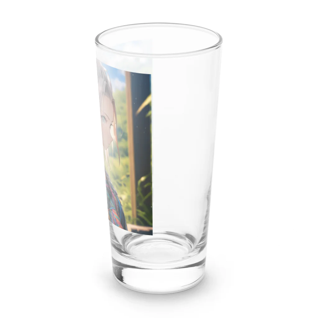 かわいい娘ショップのレインボウ娘 Long Sized Water Glass :right