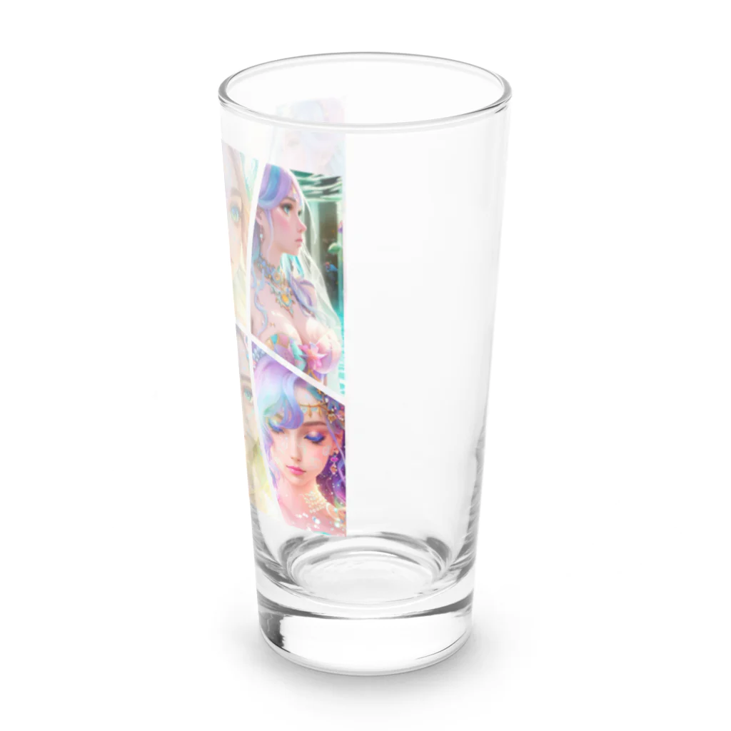 💖宇宙整体♪🌈♪こころからだチャンネル♪💖のhealing mermaid WORLD Long Sized Water Glass :right