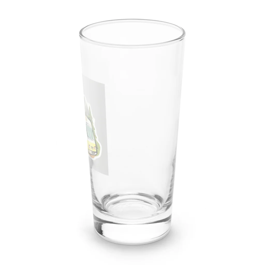 kozik01のおしゃれキャンプイラスト Long Sized Water Glass :right