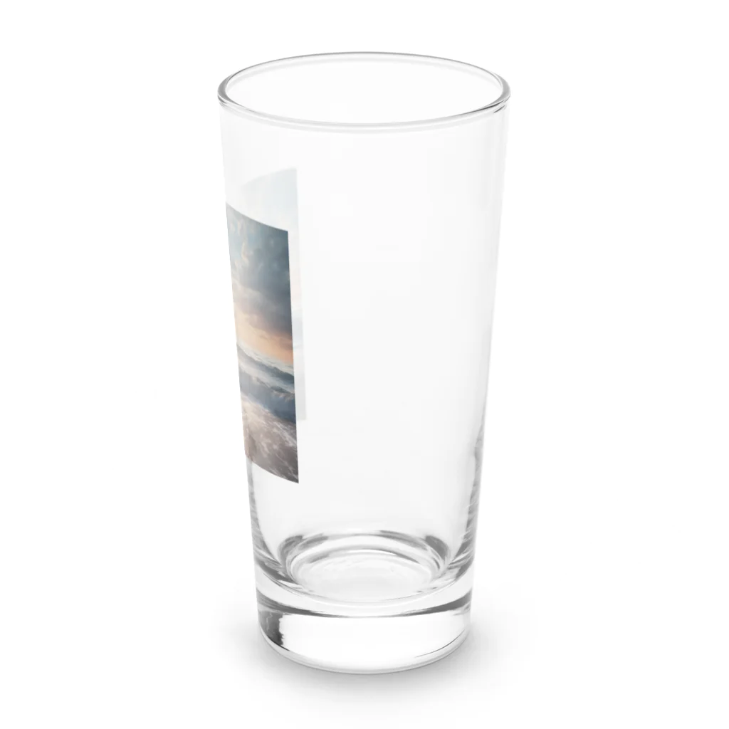 130yの綺麗な海 Long Sized Water Glass :right