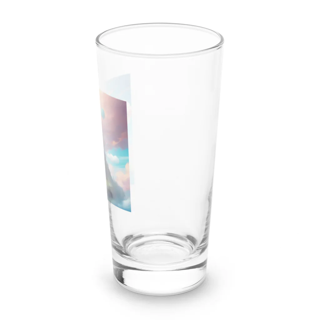 G7のショップの幻想の楽園  Fantasy Haven Castle Long Sized Water Glass :right