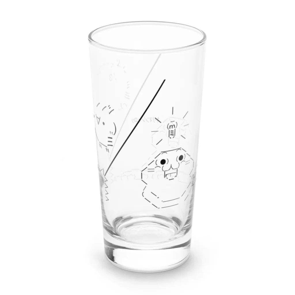 kammishoのやる夫（虚） Long Sized Water Glass :right