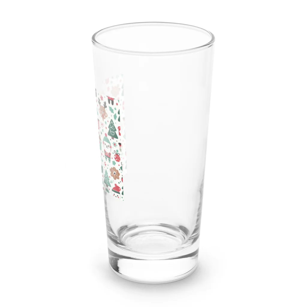 MihashiMYの可愛いクリスマスグッズ　 Long Sized Water Glass :right