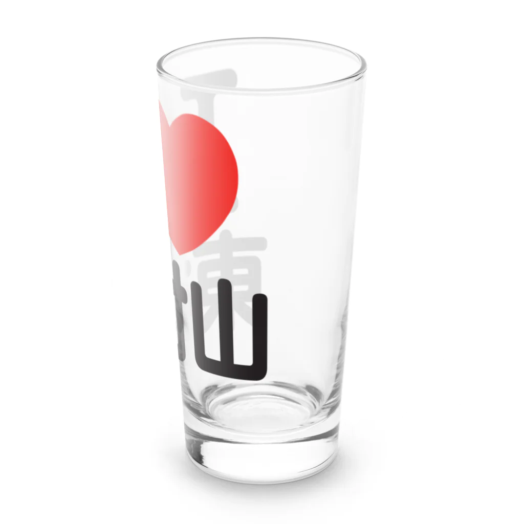 I LOVE SHOPのI LOVE 東村山 Long Sized Water Glass :right