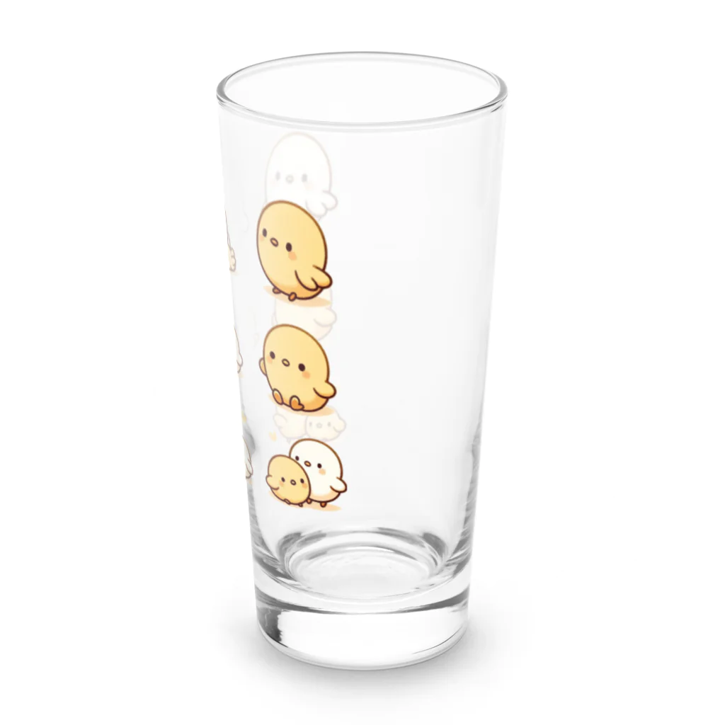 mitsu5872の可愛らしいヒヨコグッズ Long Sized Water Glass :right