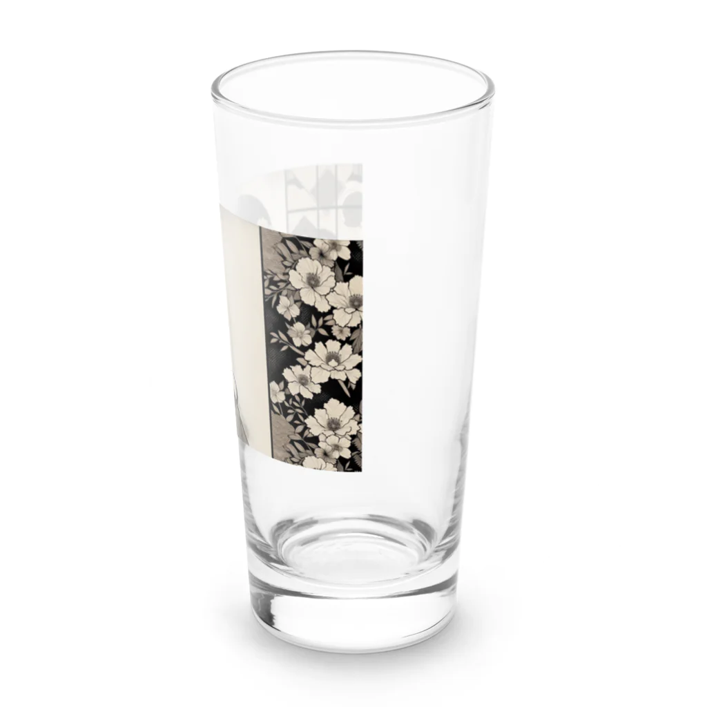 みそきなこ屋の和風美人4 Long Sized Water Glass :right