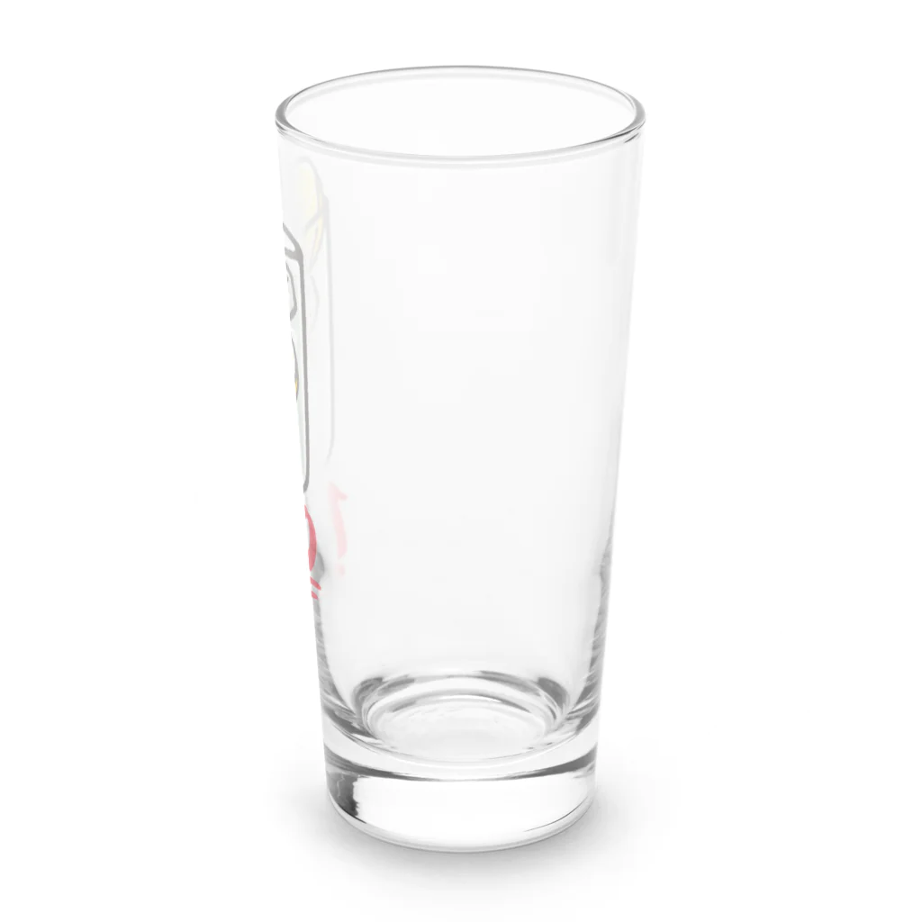 tonikakusakeのレモンサワー100点 大きいロゴ Long Sized Water Glass :right