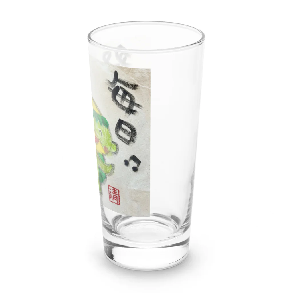 KIYOKA88WONDERLANDの毎日祭り　河童くん Long Sized Water Glass :right