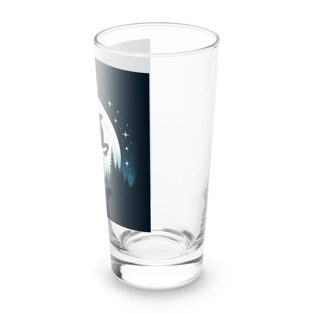 niko&PANDA shopの自由なトナカイ Long Sized Water Glass :right